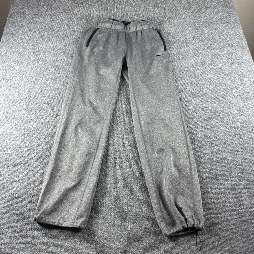 Nike Pants Womens XS Gray All Time Therma Fit Training Sweatpants Fleece Gym